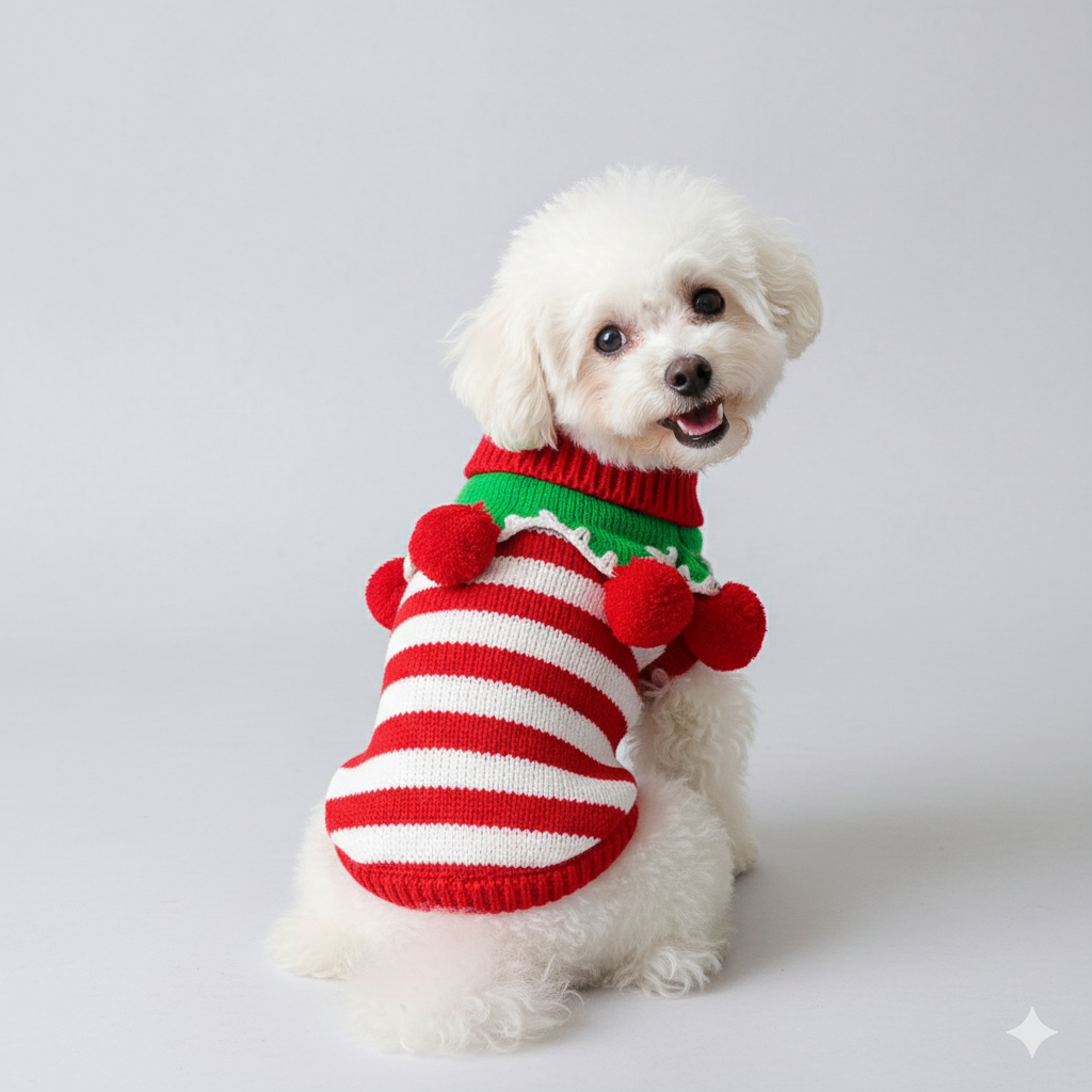 Holly Pom-Pom Sweater