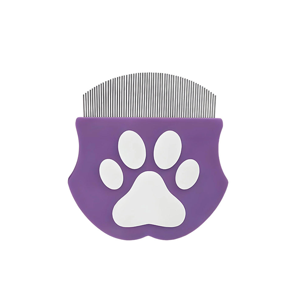 Professional Eye Comb for Pets Stainless Steel Tear Stain Remover for Cats & Dogs
