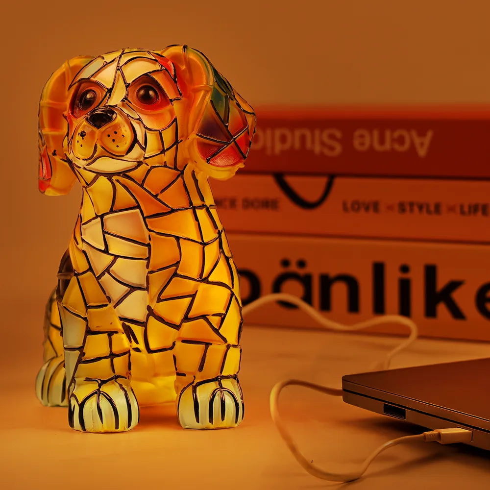 Beagle Lamp - Personalized Custom Dog Lamp
