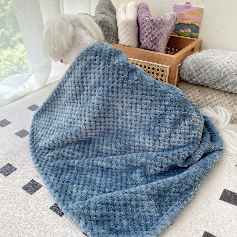 Personalized Warm Pet Blanket for Comfort & Unique