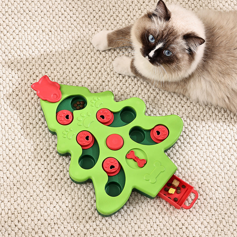 Interactive Cat Treat Puzzle