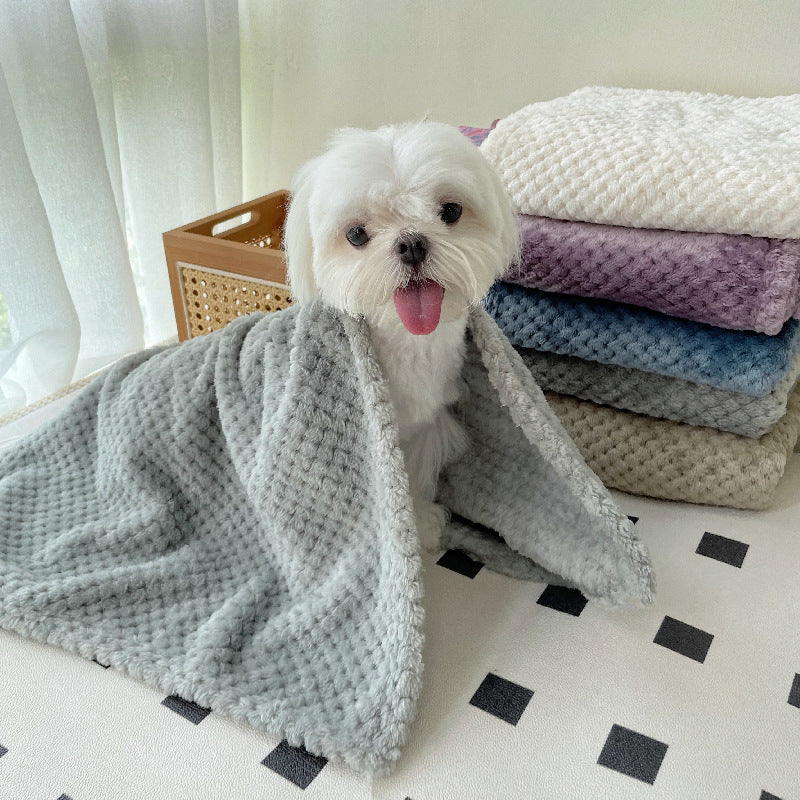 Personalized Warm Pet Blanket for Comfort & Unique