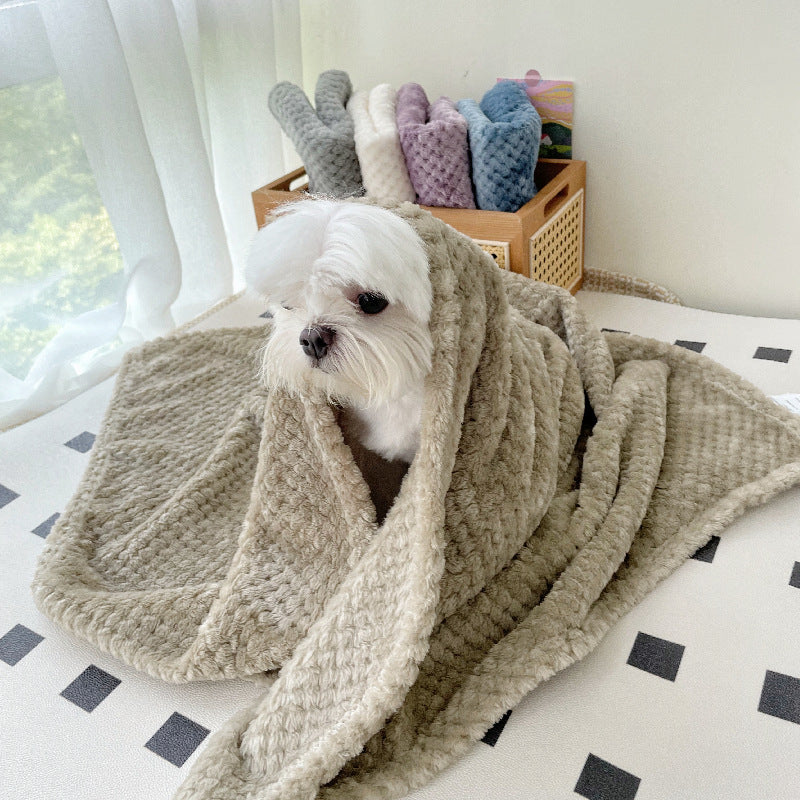Personalized Warm Pet Blanket for Comfort & Unique