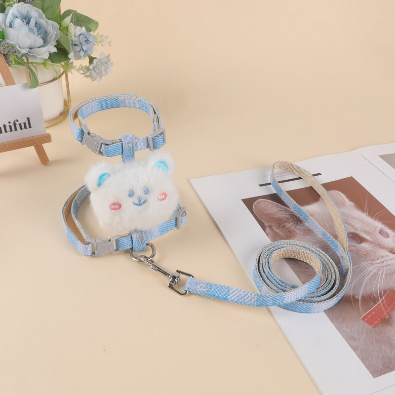 Cute cat harness