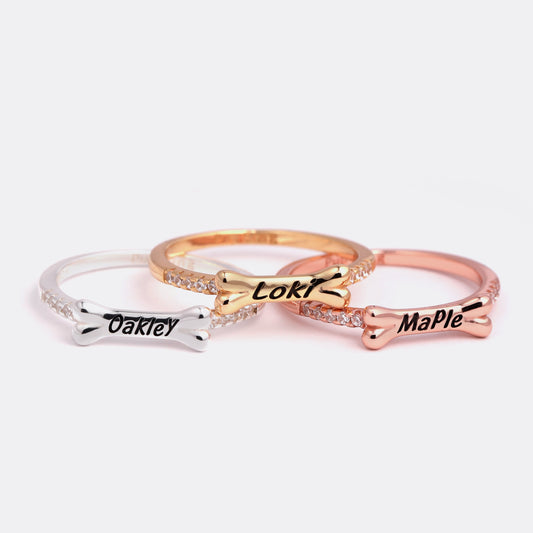 Personalized Pet Name Ring