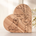 Personalized Engraved Wood Photo Plaque
