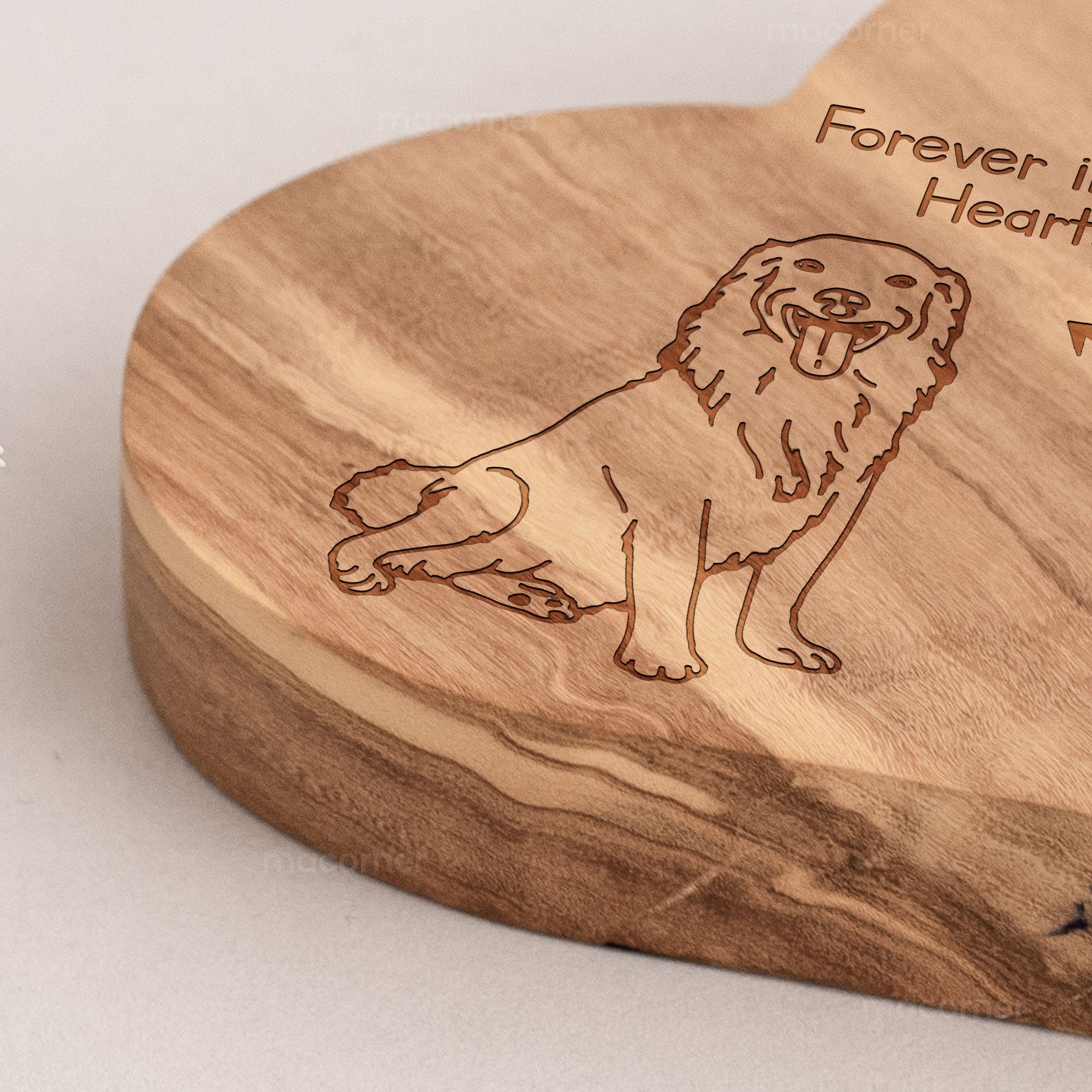 Personalized Engraved Wood Photo Plaque