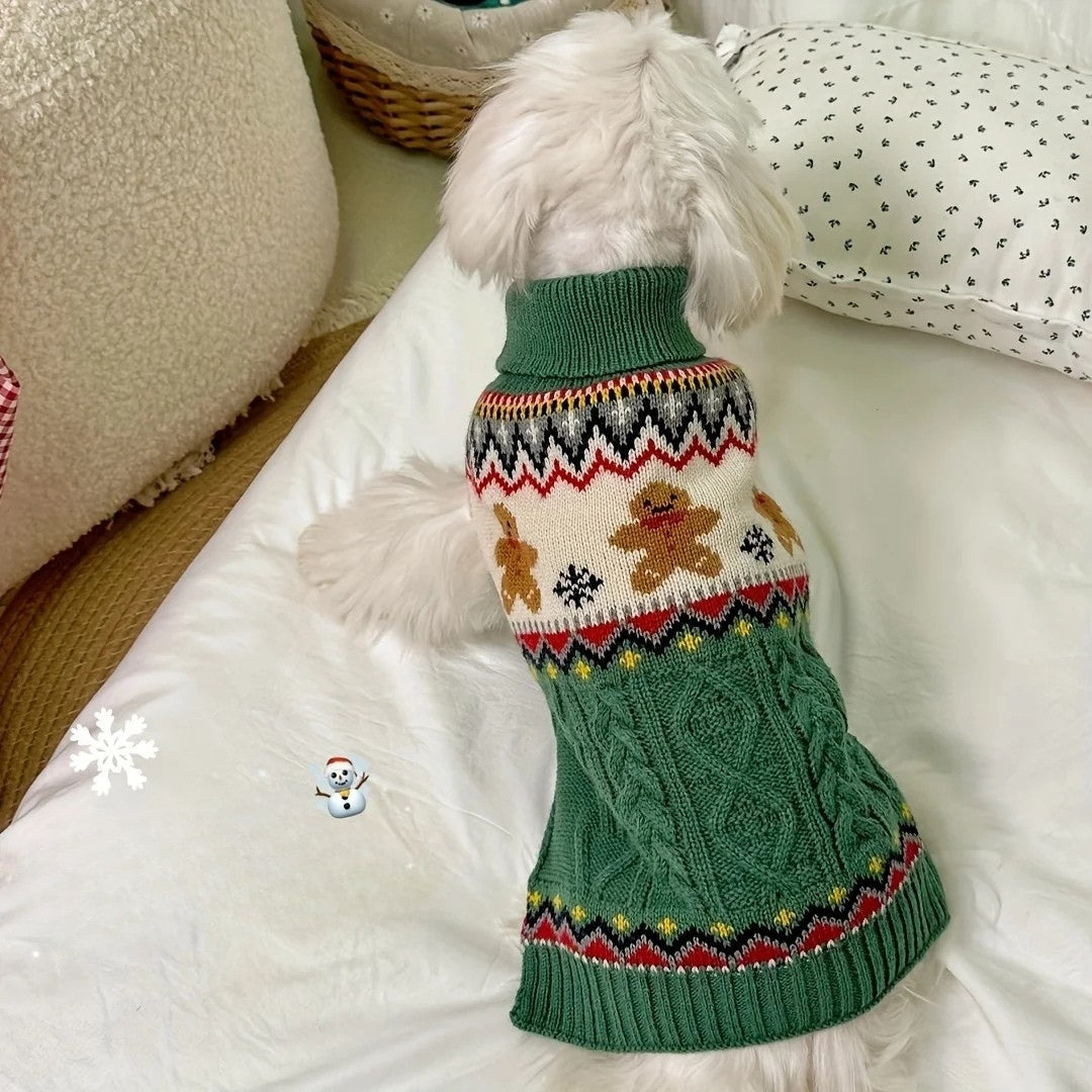 Gingerbread Joy Sweater