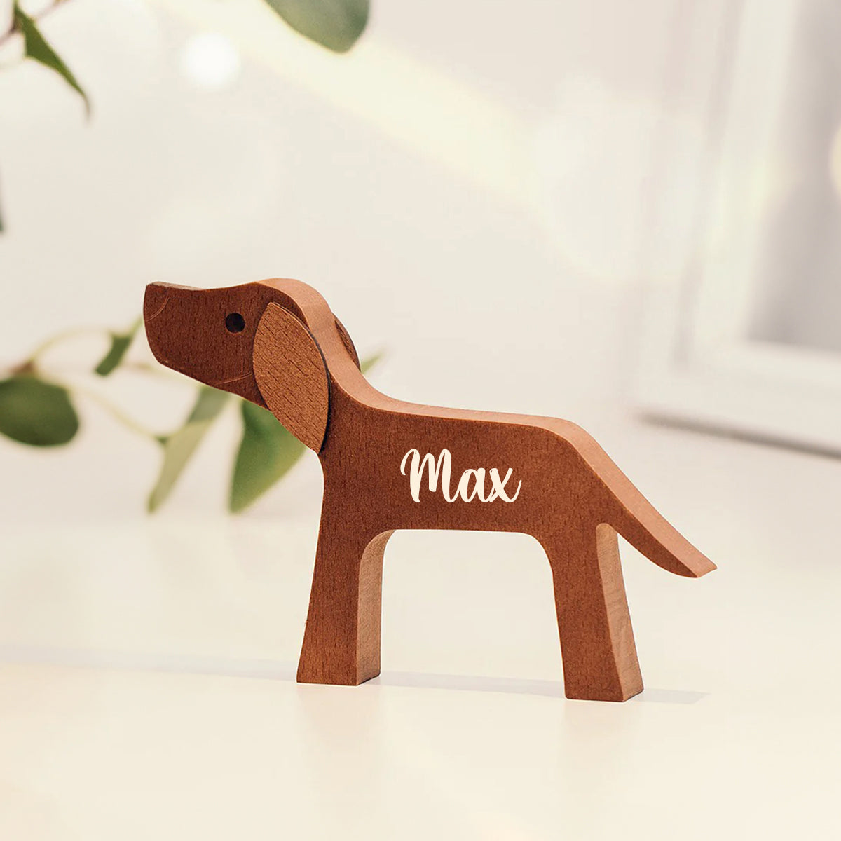 Personalized Custom Wooden Pet Carvings - Home Is Where The Paws Are