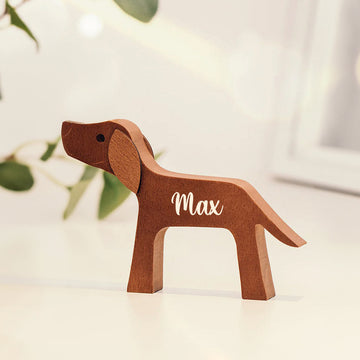 Personalized Custom Wooden Pet Carvings - Home Is Where The Paws Are