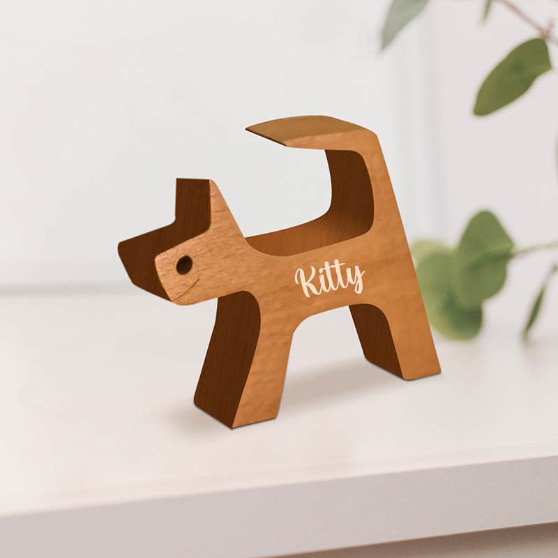 Personalized Custom Wooden Pet Carvings - Home Is Where The Paws Are