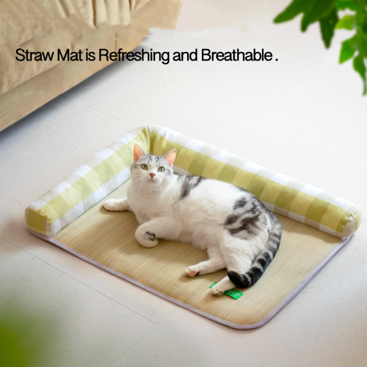 Breathable Pet Bed Mat for Cats & Dogs