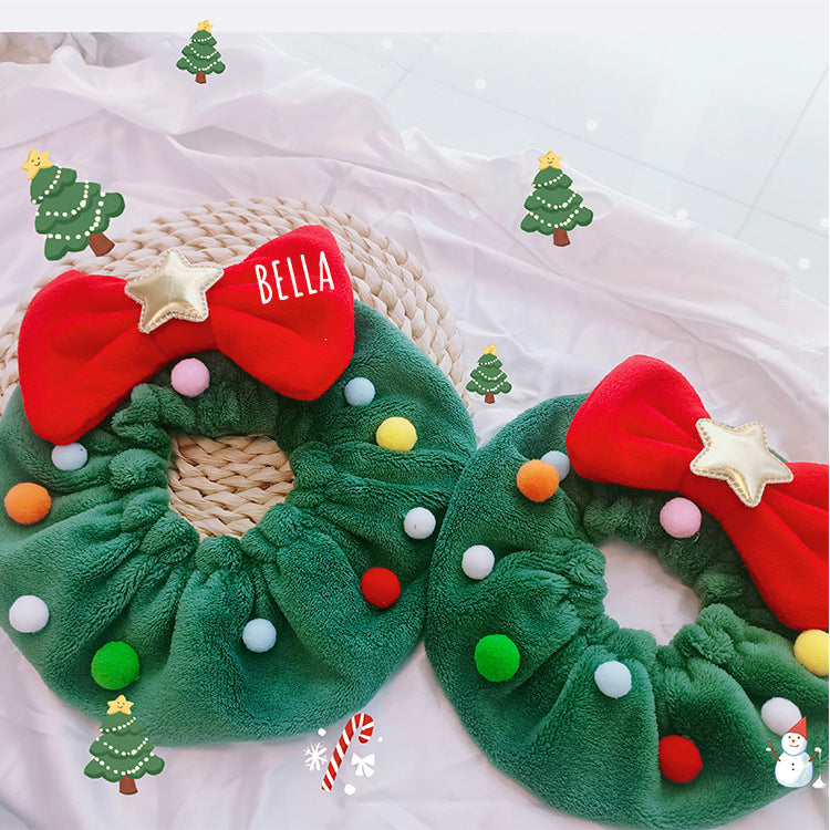 Personalized Funny Christmas Pet Bow Tie Scarf