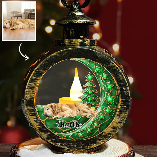 Beside Pearl Of You Photo - Personalized Custom 3D Effect Christmas Lantern