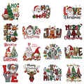 🎄15PCS Christmas Mystery DTF Transfer Bundle 🎅🔥for T-Shirts, Totes & DIY Gifts