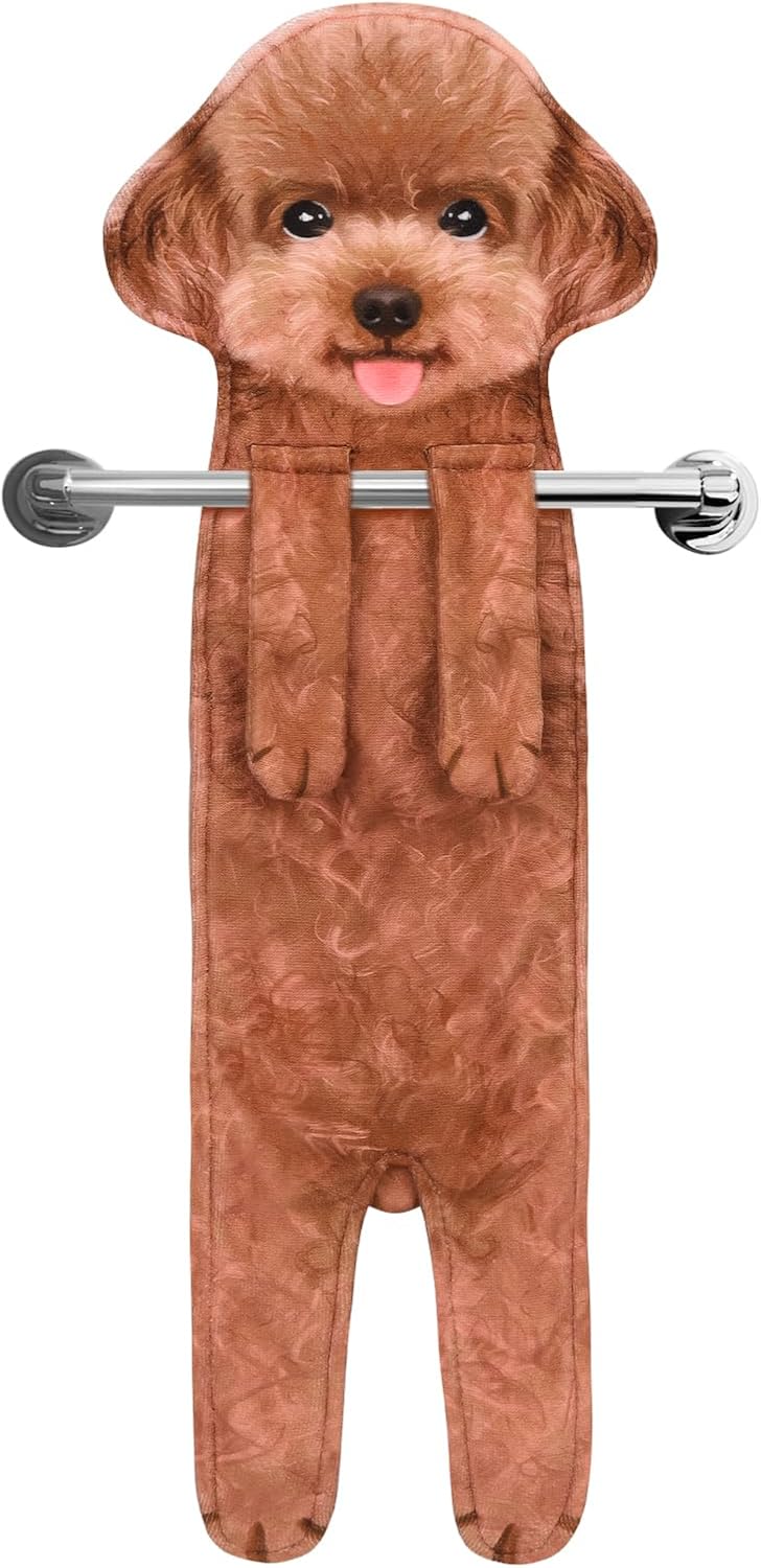 Funny Cat Hand Towels