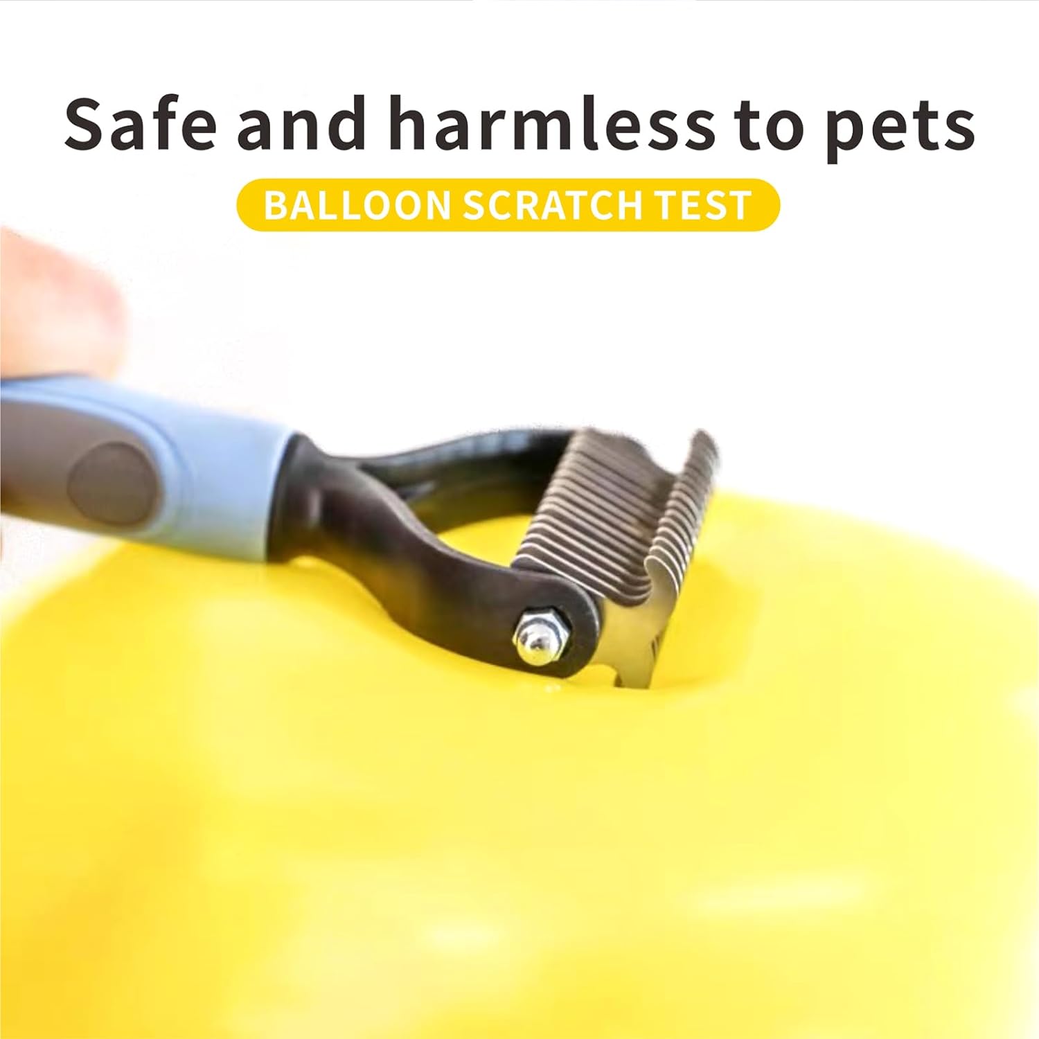 2-in-1 Dematting & Deshedding Pet Grooming Brush