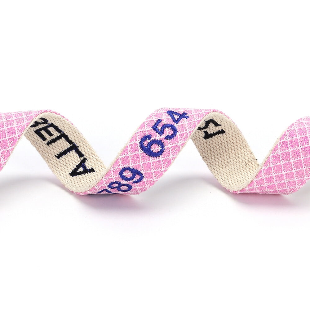 Personalized Embroidered Dog Collar – Adjustable Nylon with Custom Name & Number