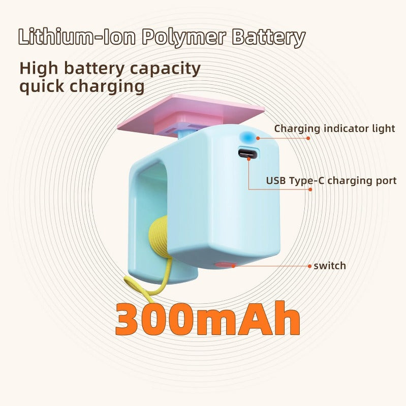 Auto-Bounce USB-C Cat Teaser Toy