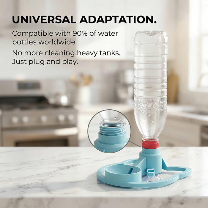 Gravity-Fed Pet Water Dispenser