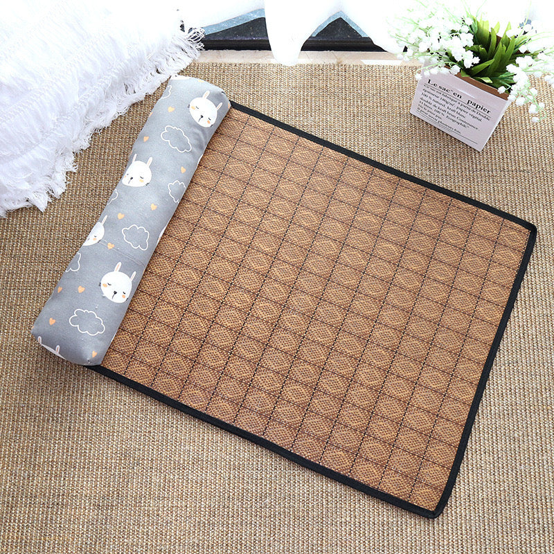Breathable Rattan Cooling Pet Mat