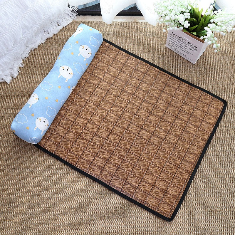 Breathable Rattan Cooling Pet Mat