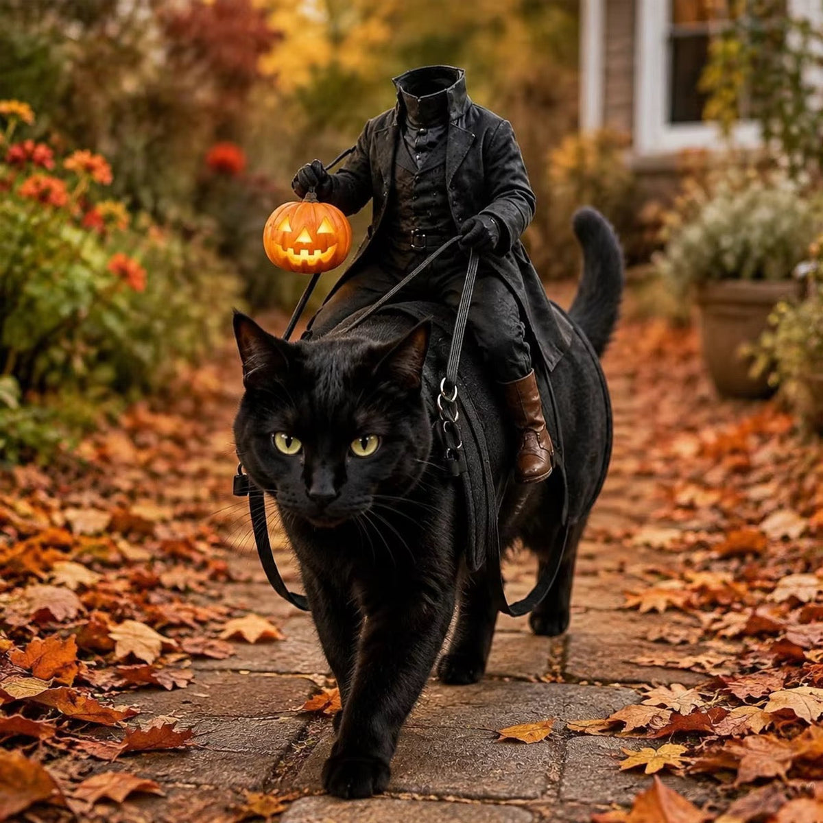 Headless Horseman Halloween Pet Costume