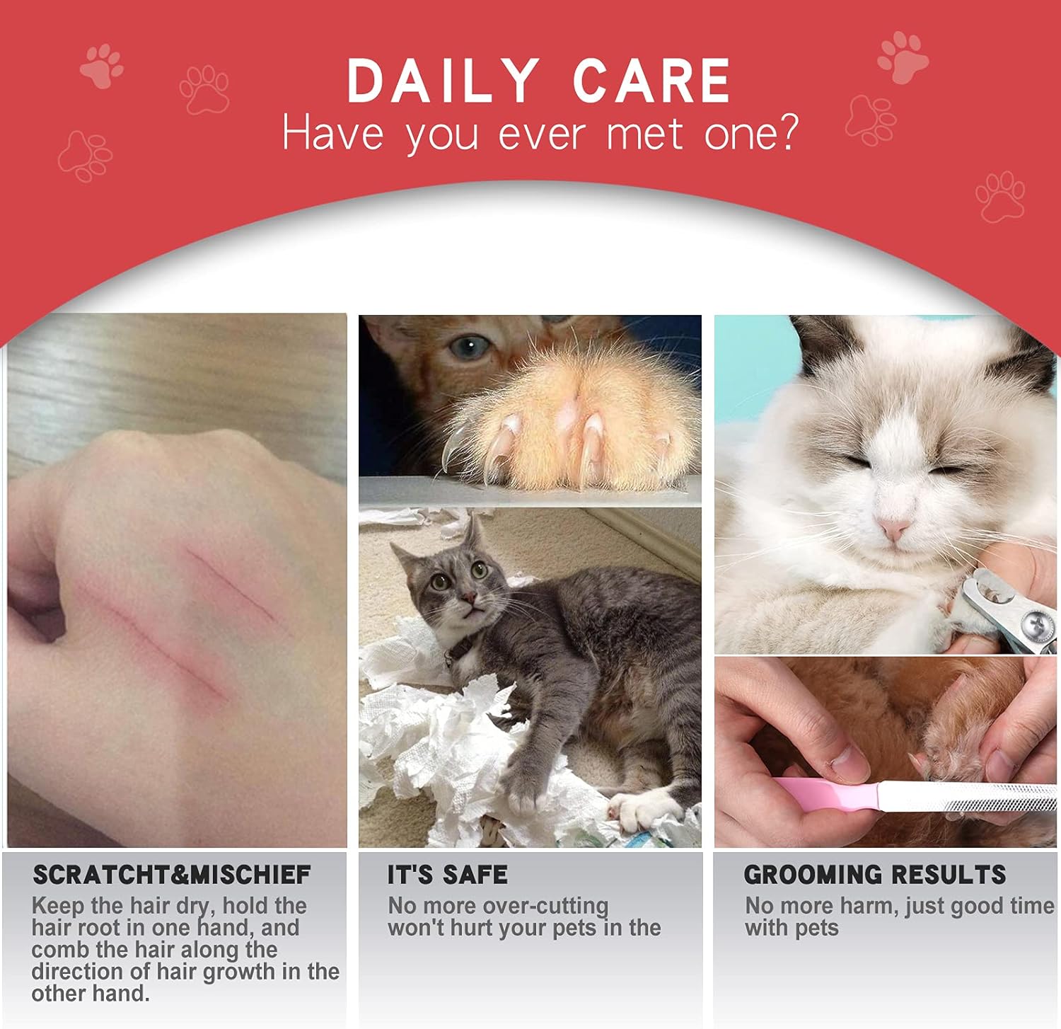 2-in-1 Dematting & Deshedding Pet Grooming Brush