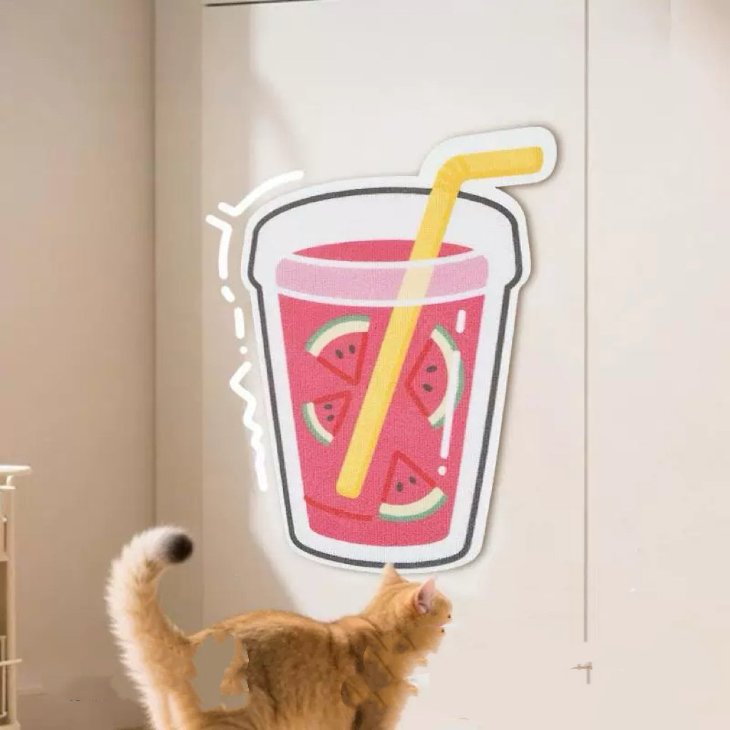 Cat Scratcher Wall Mounted Scratch Pad – Adhesive Back, Space‐Saving & Durable