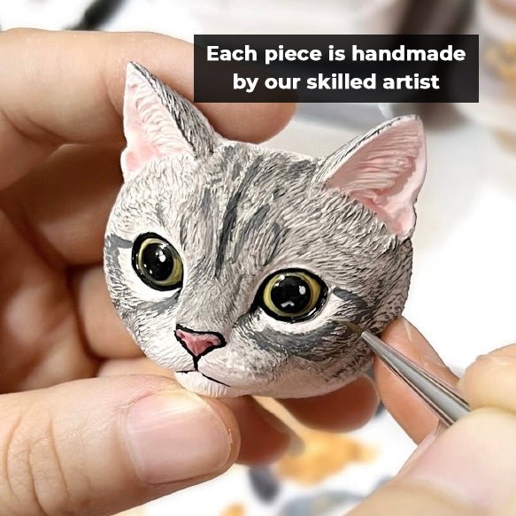 Personalized Magnetic 3D Pet Head Figurine™