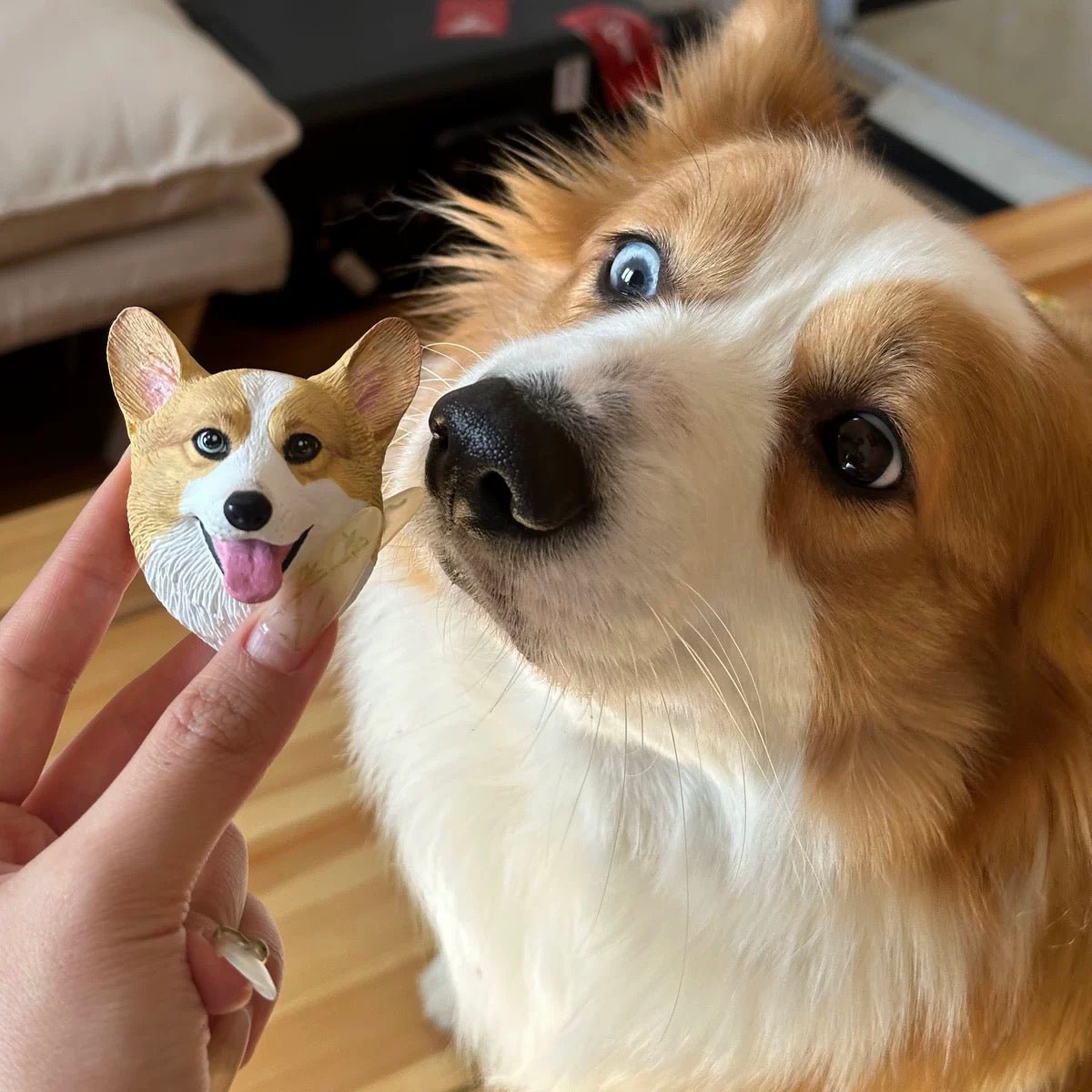 Personalized Magnetic 3D Pet Head Figurine™