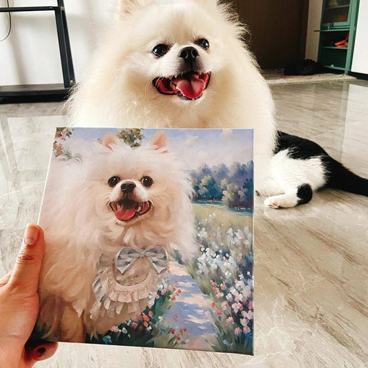 Custom Oil Painting Creative Pet Portrait