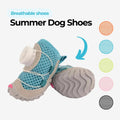 Summer Breathable Dog Shoes - Premium Anti-Slip Paw Protection from Hot Pavement