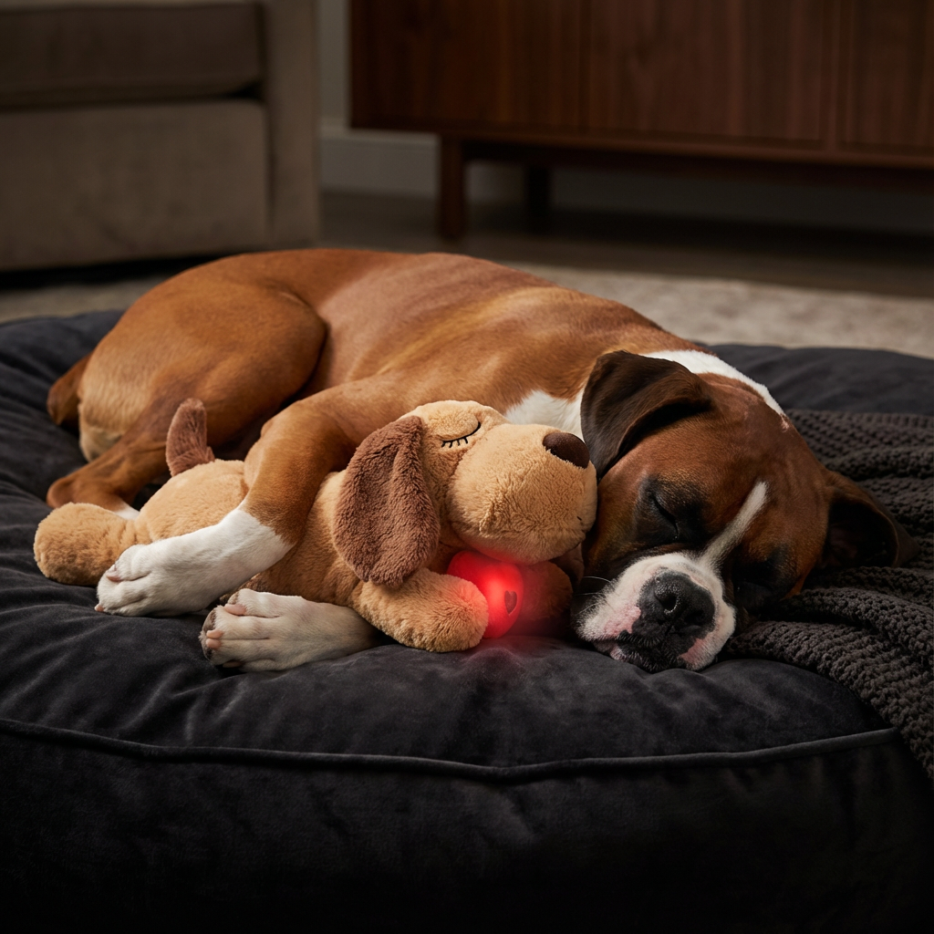 Calming Heartbeat Plush Toy for Pets – Anxiety-Relieving & Stress-Reducing