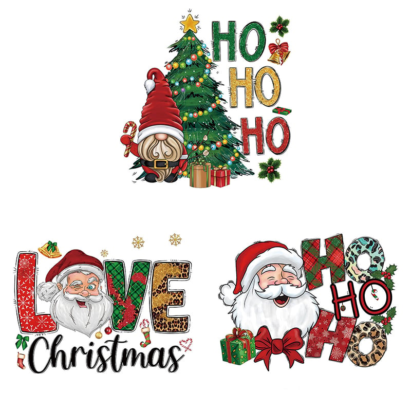 🎄15PCS Christmas Mystery DTF Transfer Bundle 🎅🔥for T-Shirts, Totes & DIY Gifts