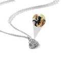 Custom Pet Photo Necklace – Heartwarming Christmas Gift for Pet Lovers