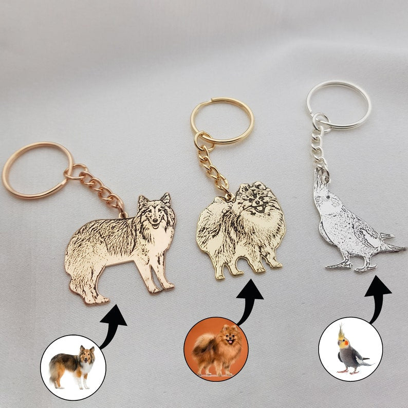 Pet Keychain Personalized