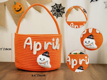 Trick or Treat Bag Halloween Trick or Treat Basket