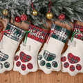 Personalized Pet Christmas Stocking with Name – Holiday Decoration for Dogs & Cats