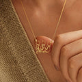 Personalized Dainty Cat Name Necklace – Custom Jewelry for Cat Lovers