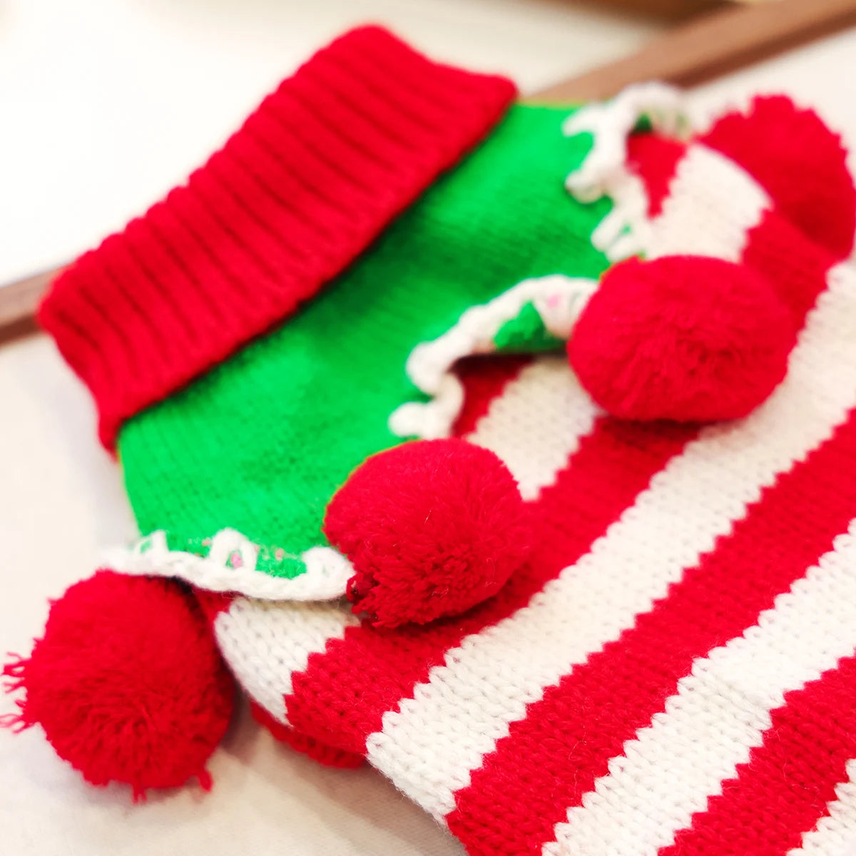 Holly Pom-Pom Sweater