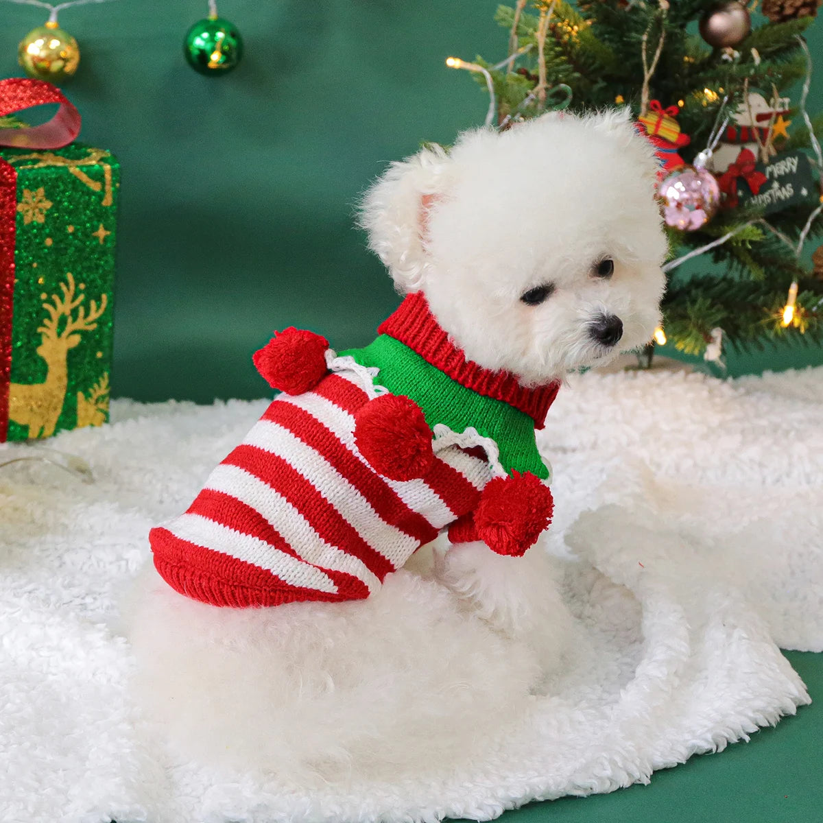 Holly Pom-Pom Sweater