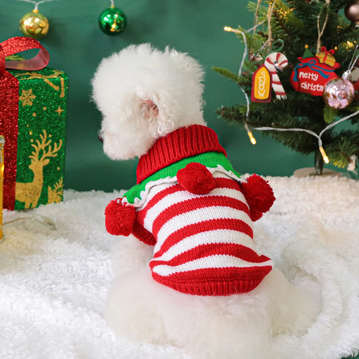 Holly Pom-Pom Sweater