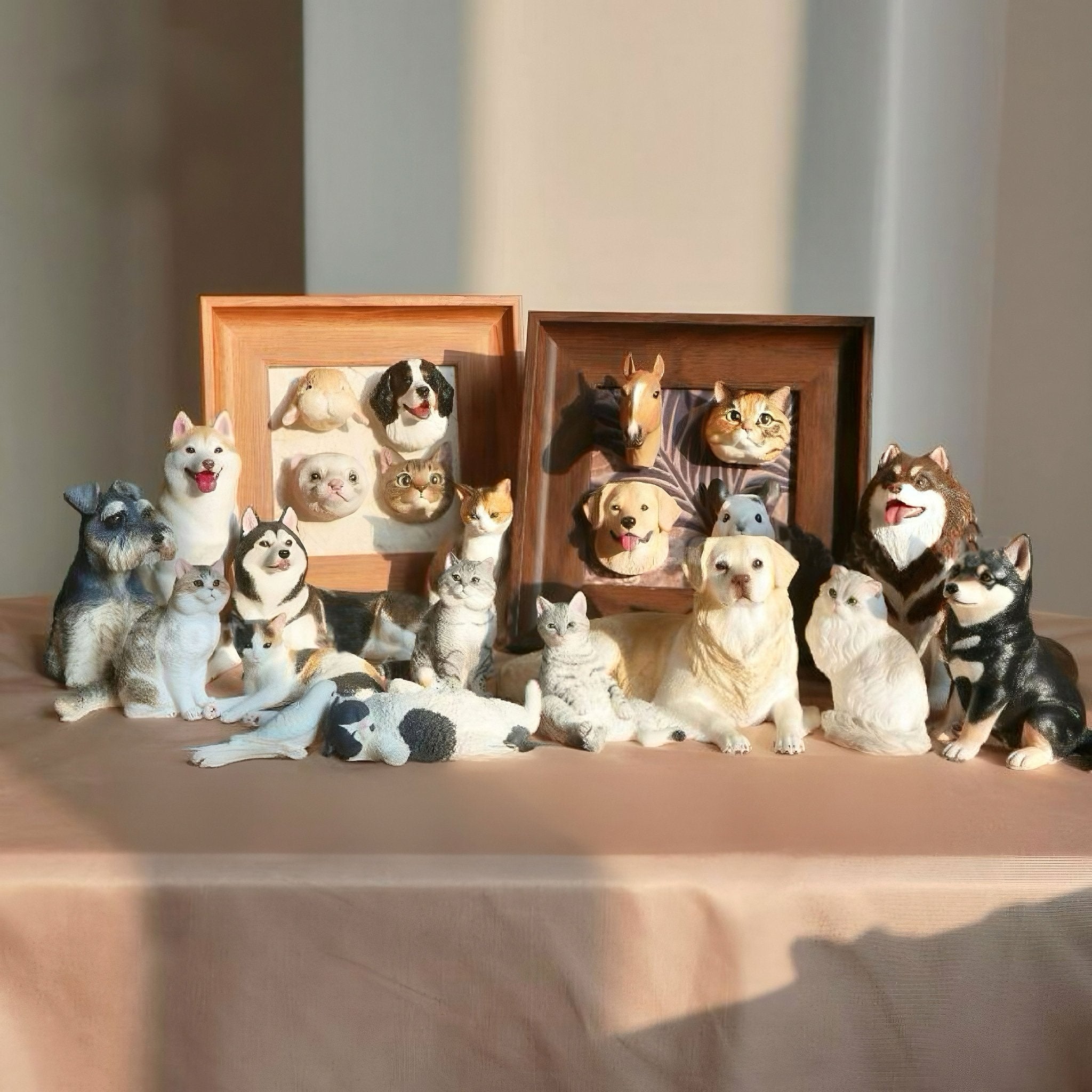 Personalized Handmade Life-Like Full Body Pet Figurine