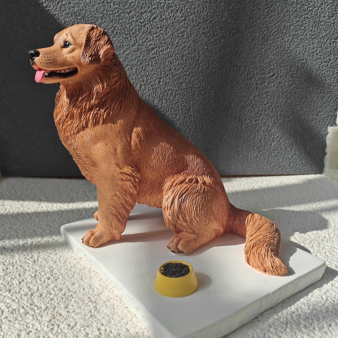 Personalized Handmade Life-Like Full Body Pet Figurine
