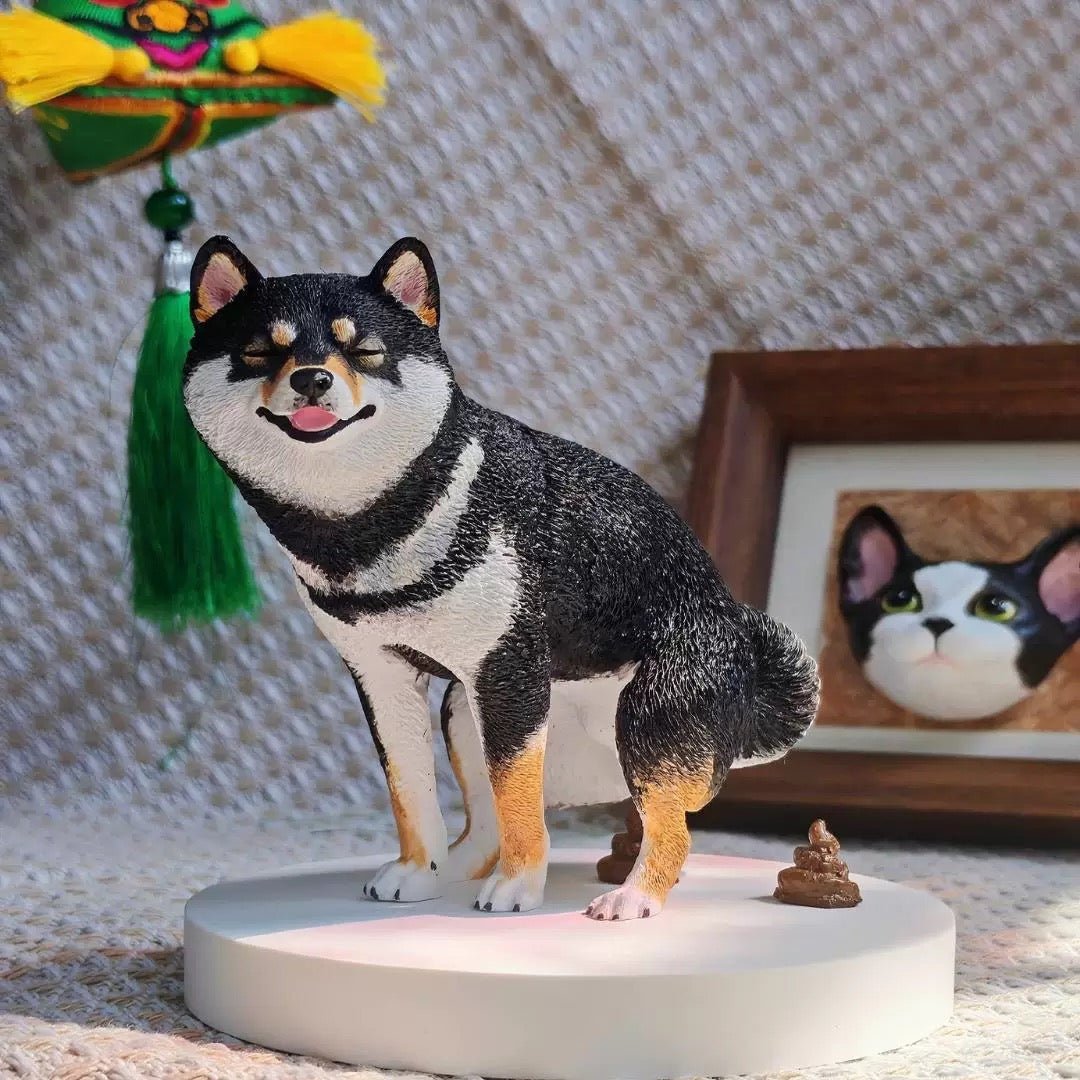 Personalized Handmade Life-Like Full Body Pet Figurine
