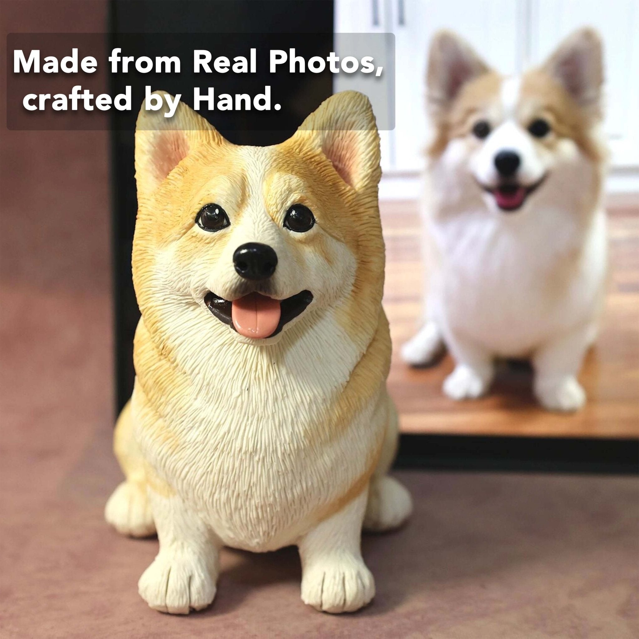 Personalized Handmade Life-Like Full Body Pet Figurine
