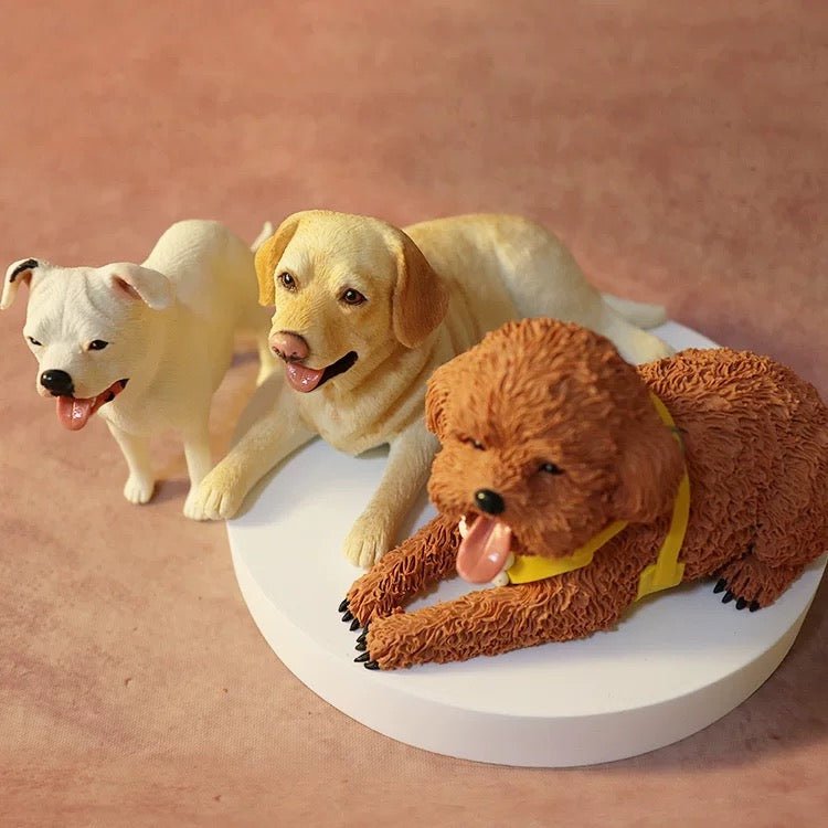 Personalized Handmade Life-Like Full Body Pet Figurine