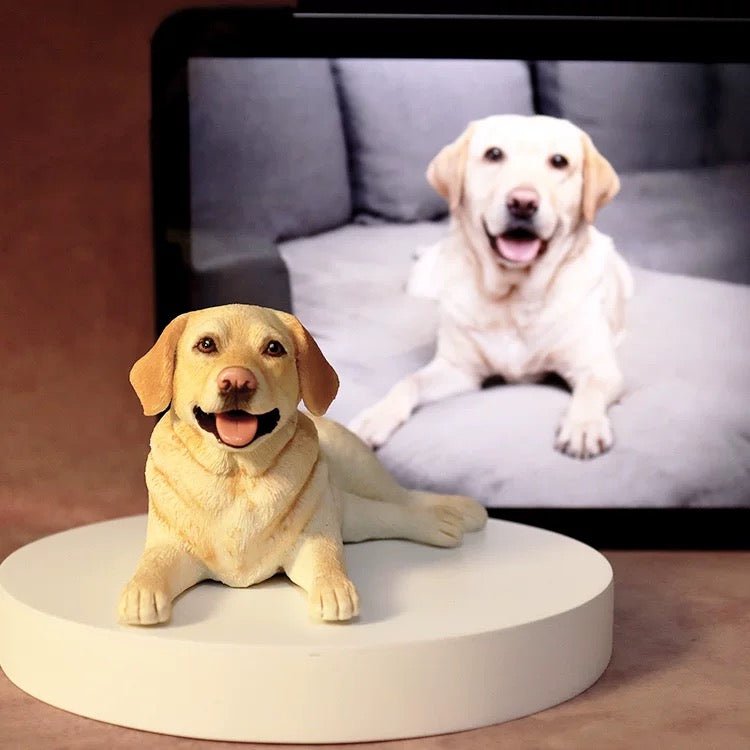 Personalized Handmade Life-Like Full Body Pet Figurine