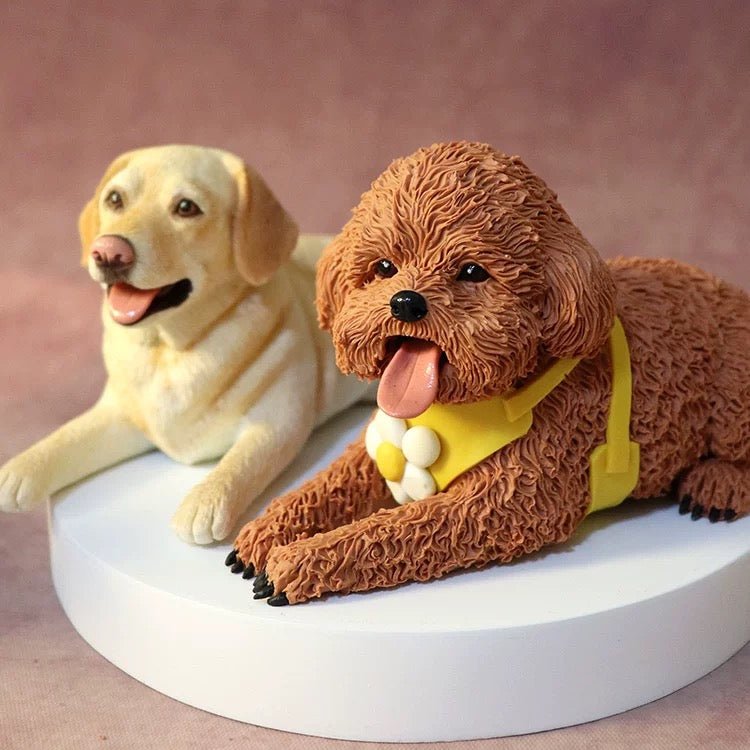Personalized Handmade Life-Like Full Body Pet Figurine